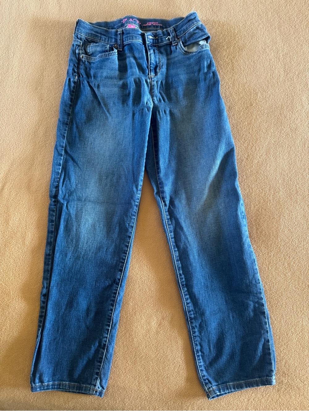 Girls Place Classic Women's Blue Jeans - Comfortable Everyday Fit